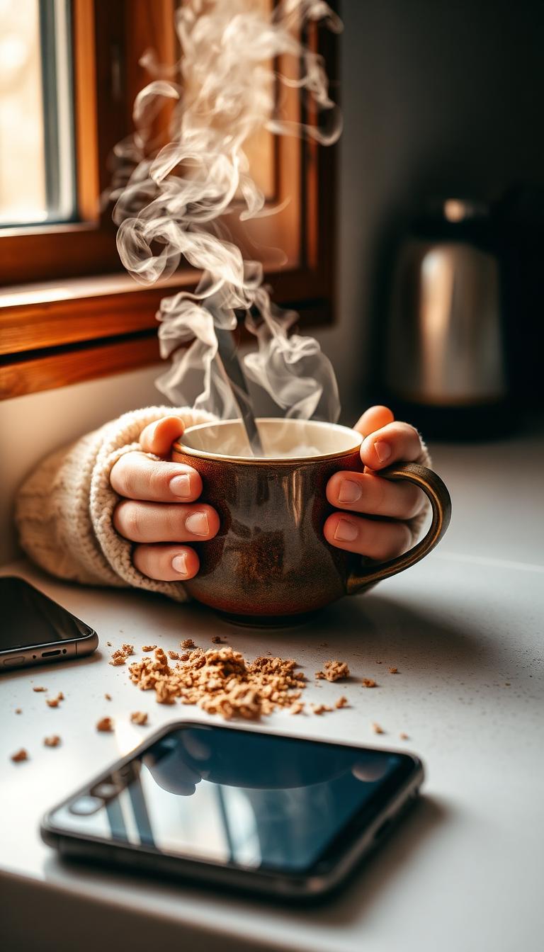 Coffee Mug Warm-Up example frame