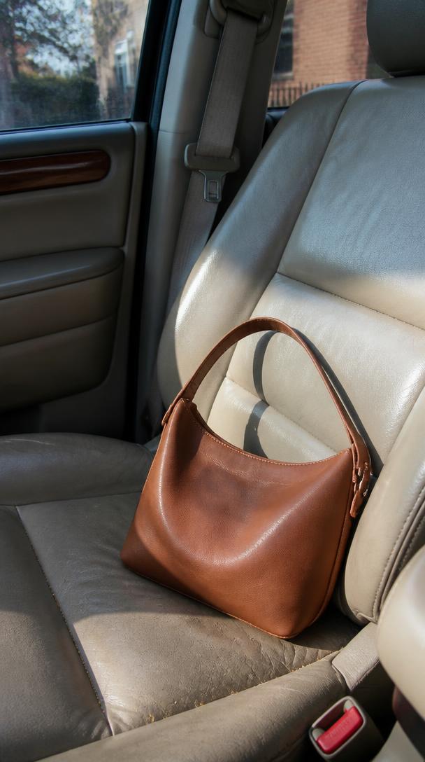 Handbag In Car example frame