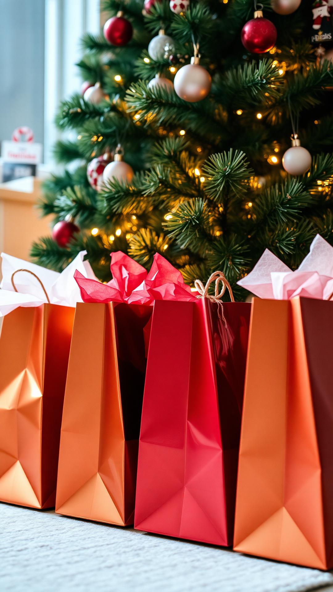 Gift Bag Lineup example frame