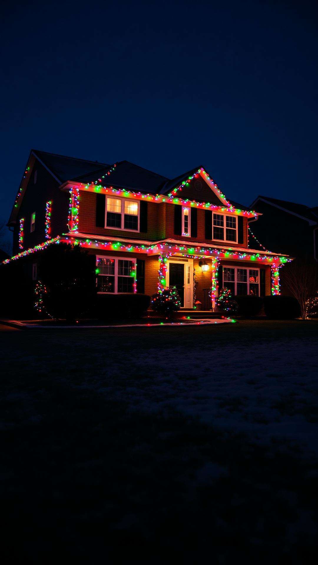 Outdoor Light Display example frame