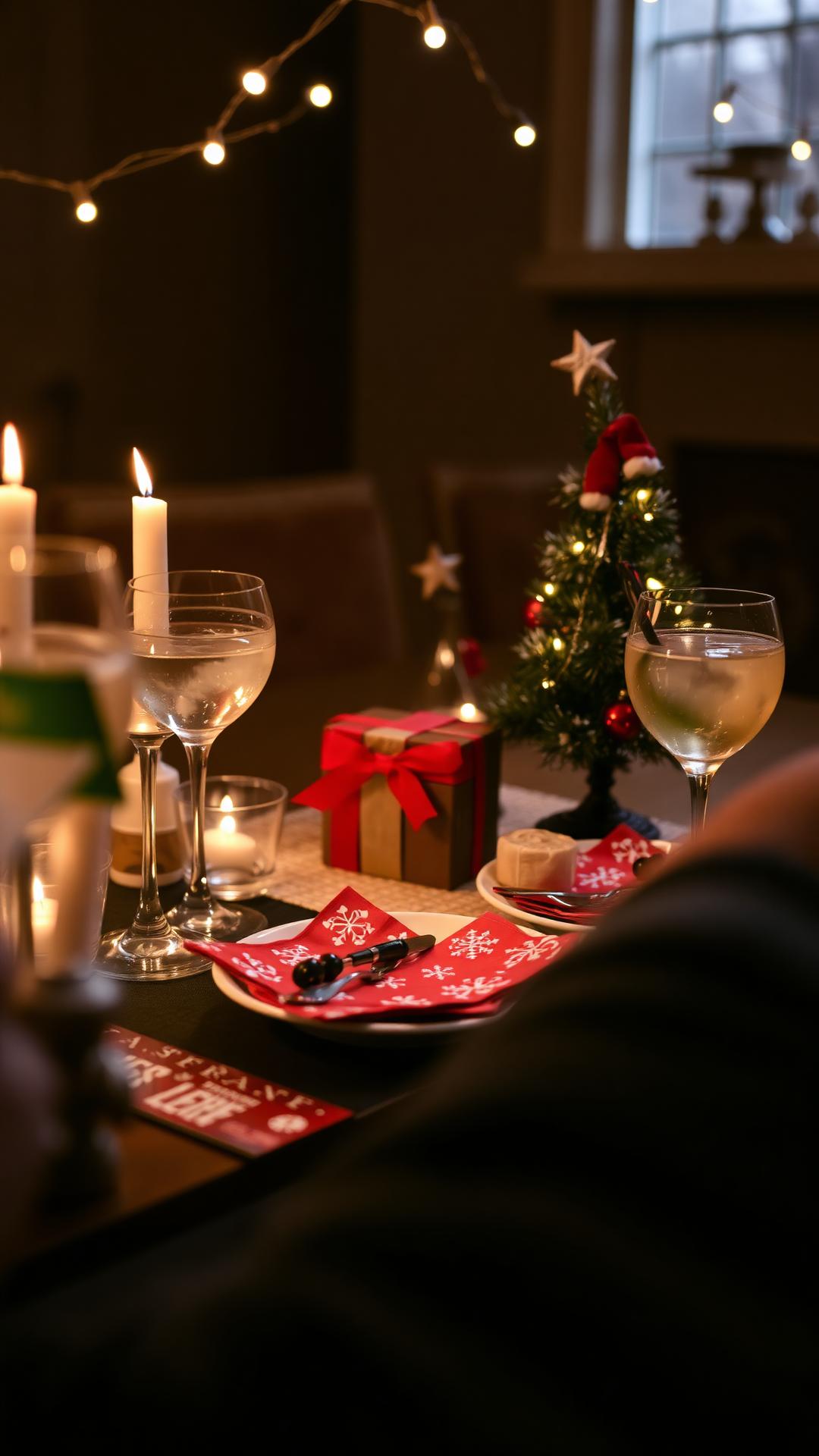 Holiday Party Setup example frame