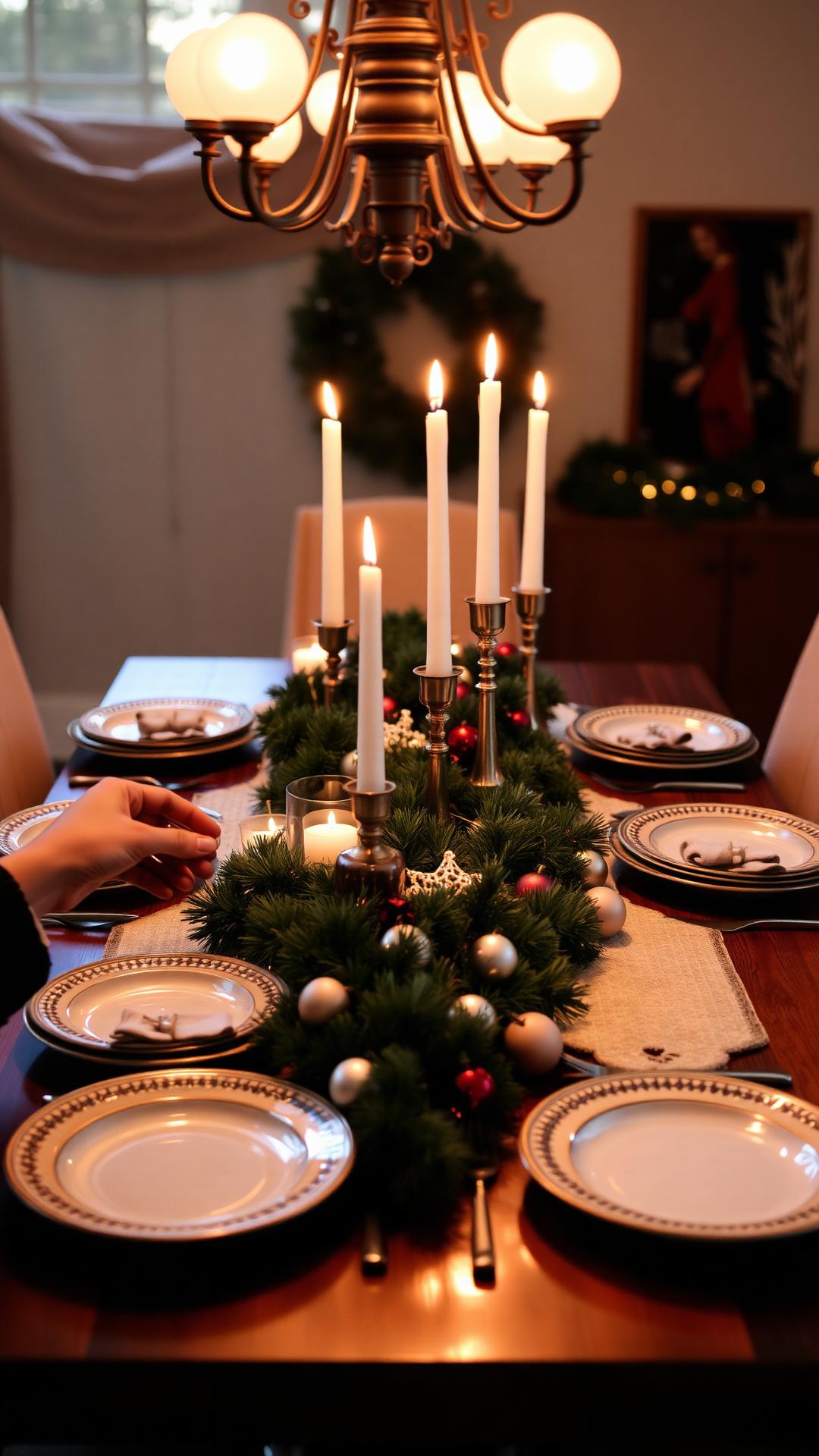 Holiday Tablescape example frame