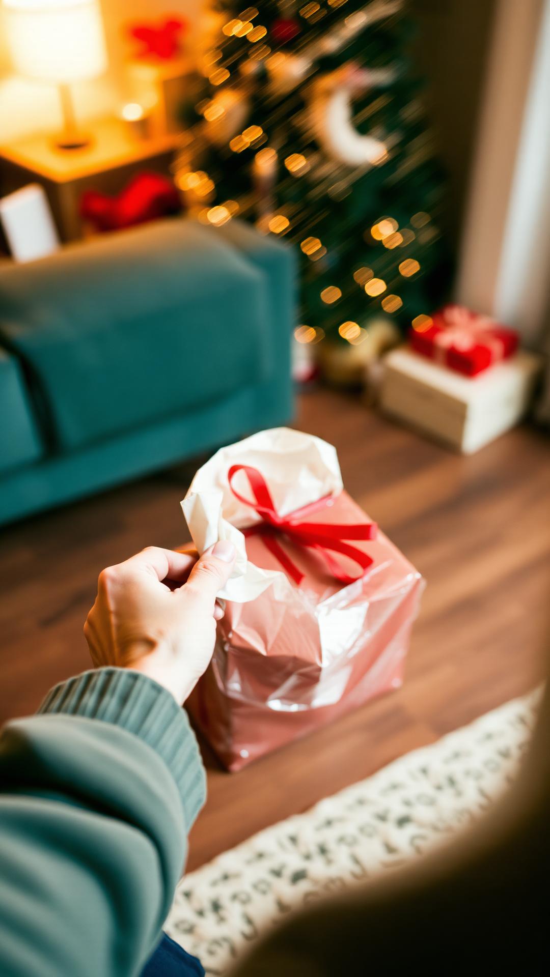 Gift Unwrapping example frame