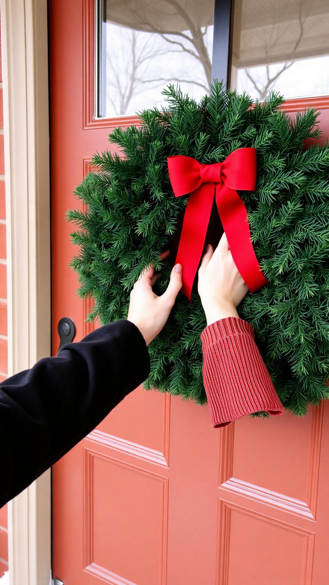 Wreath On The Door example frame
