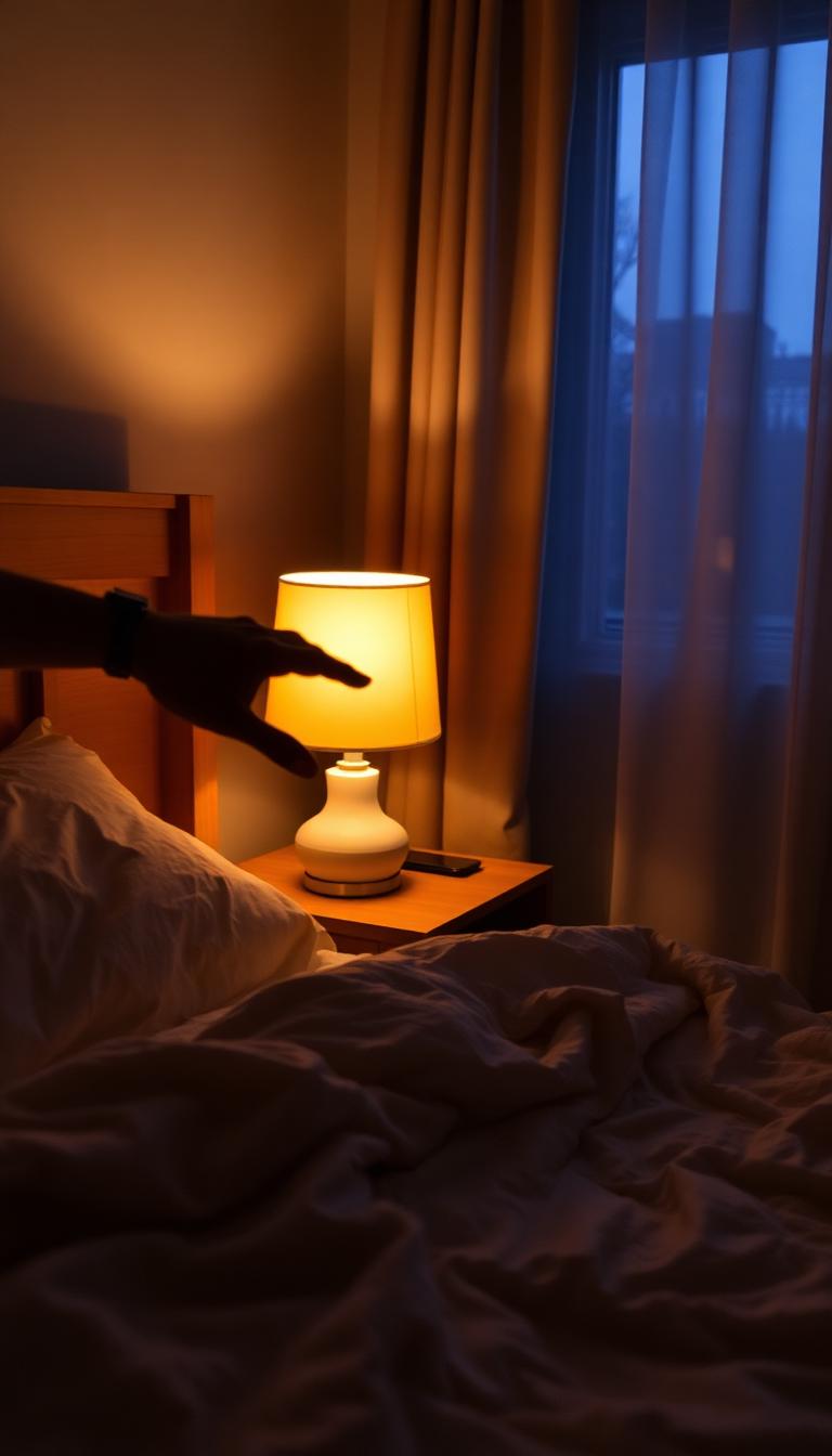 Evening Lamp Dim example frame