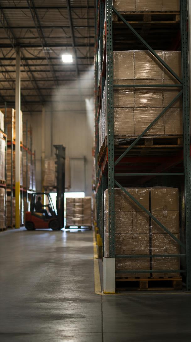 Warehouse Showcase example frame